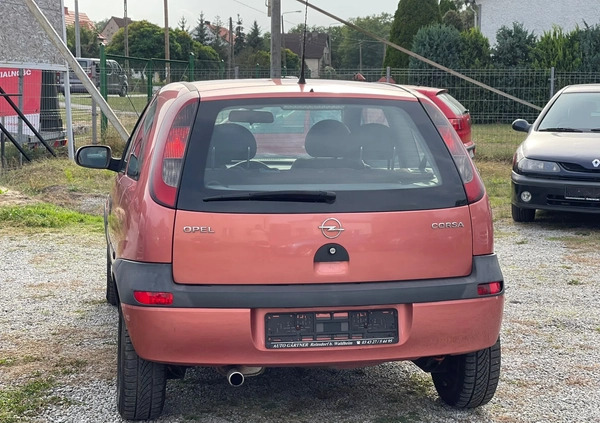 Opel Corsa cena 4900 przebieg: 109065, rok produkcji 2000 z Piwniczna-Zdrój małe 79
